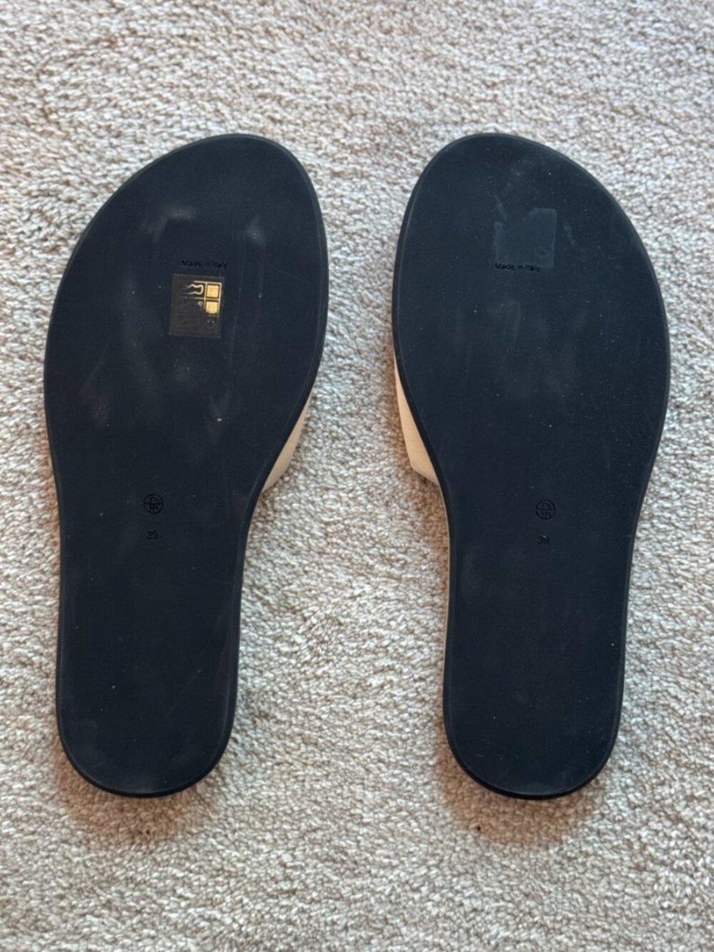 The Row Canal Satin Slides - Picture 3 of 4
